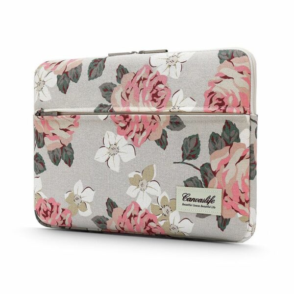 CANVASLIFE SLEEVE torba za LAPTOP 15-16 WHITE ROSE