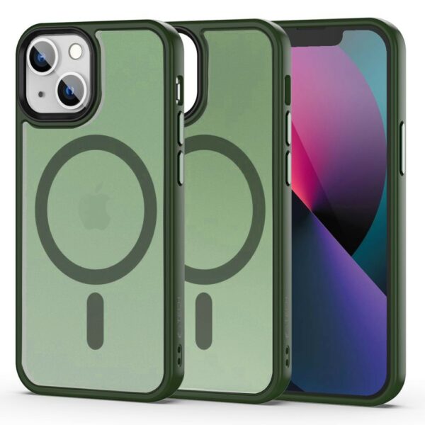 TECH-PROTECT MAGMAT MAGSAFE maska za iPhone 13 MINI matte green
