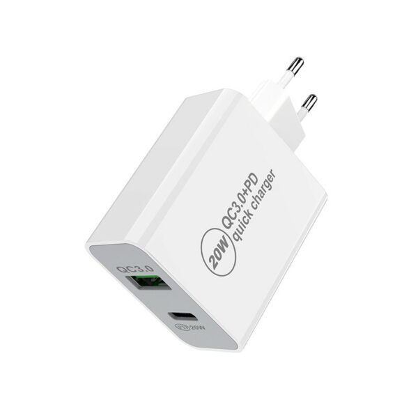 APPACS A34 USB-C PD + QC dual port punjač 18W