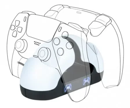 Bigben Dual Charging Station V3 (2 x Dualsense PS5 Controller)