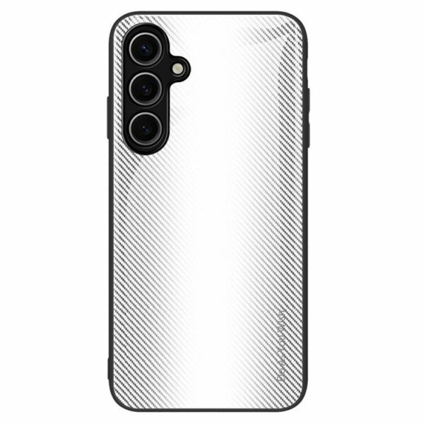 Carbon Fiber Texture maska za Samsung Galaxy A16 5G  /  4G - White