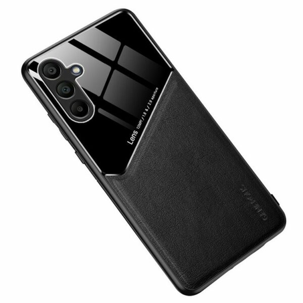 Leather Coated maska za Samsung Galaxy A16 5G / A16 4G  - Black