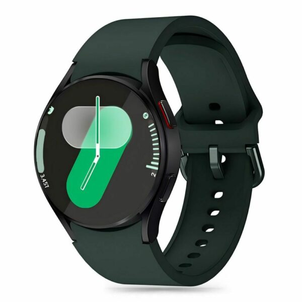 TECH-PROTECT SILICONE narukvica za SAMSUNG GALAXY WATCH 4 / 5 / 5 PRO / 6 / 7 / FE OLIVE GREEN