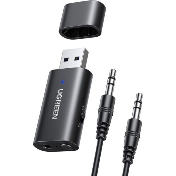 UGREEN bluetooth 5.1 wireless transmitter/receiver 2-in-1
