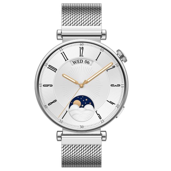 Riversong pametni sat GLOW silver SW906 AMOLED dupla narukvica