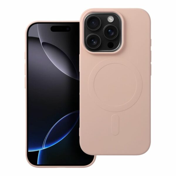 SILICONE MAG COVER MagSafe maska za IPHONE 16 Pro pink