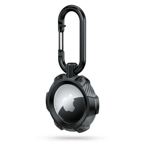 TECH-PROTECT TPUCARBON zaštita za APPLE AIRTAG BLACK