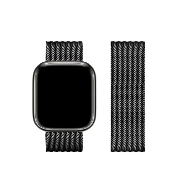 FORCELL F-DESIGN FA03 magnetic steel narukvica za APPLE Watch 42 / 44 / 45 / 49 mm black