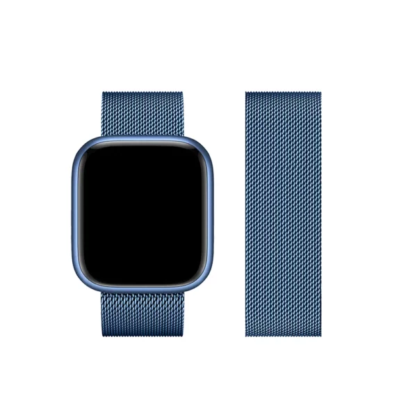 FORCELL F-DESIGN FA03 magnetic steel narukvica za APPLE Watch 42 / 44 / 45 / 49 mm blue