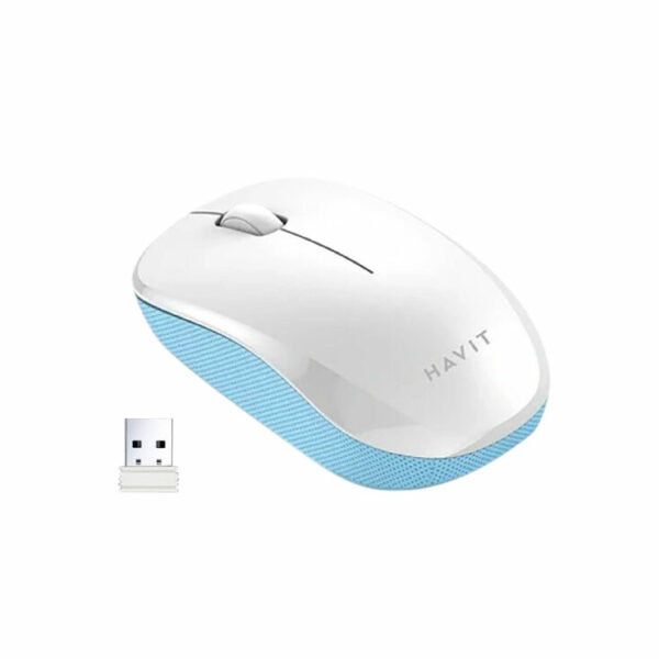HAVIT MS66GT PC bežični miš bijelo-plavi