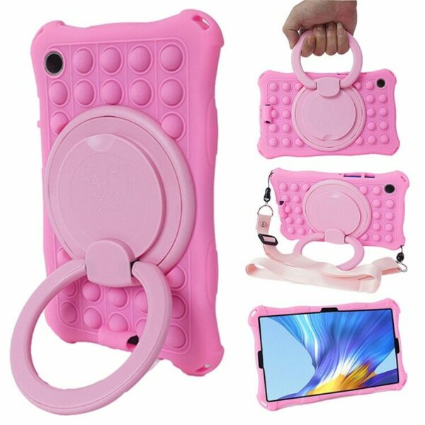 Kickstand Pop Bubble maska za Samsung Galaxy Tab A9+ Pink