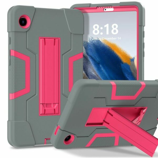 Kickstand maska za Samsung Galaxy Tab A9 - Grey+Rose PC