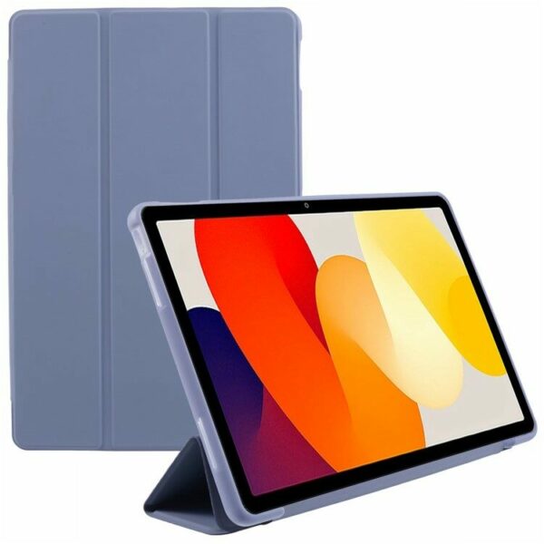 Leather Tri-fold Honeycomb futrola za Xiaomi Redmi Pad SE - Purple