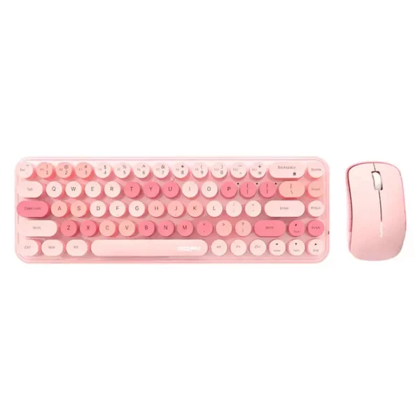MOFII Wireless Keyboard+Mouse iBean Pro Pink