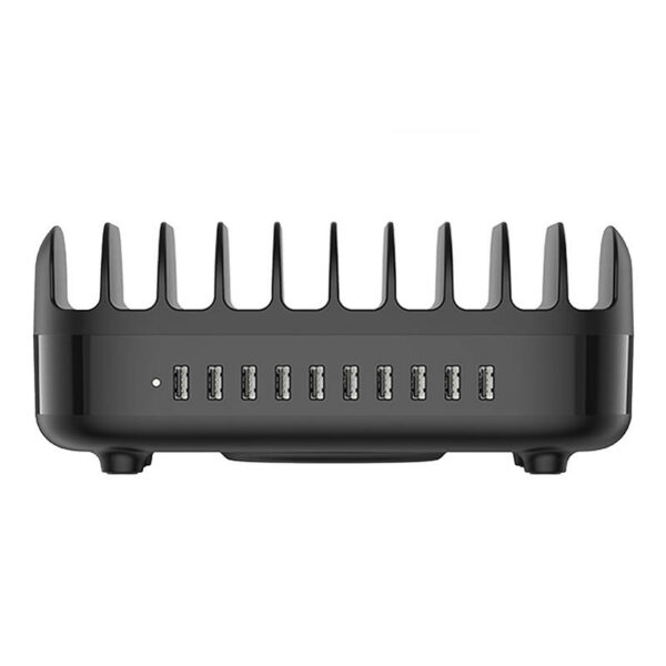 Orico pametna stanica za punjenje, USB-A 10 portova (crna)