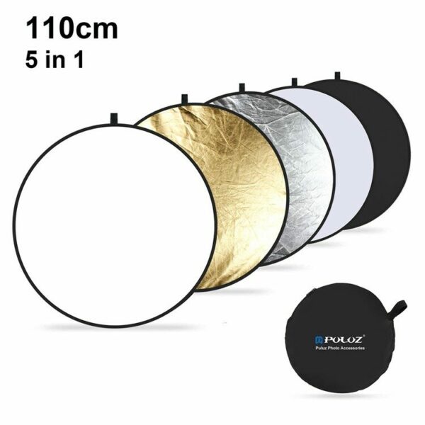 PULUZ 110cm 5 in 1 reflektor za fotografisanje