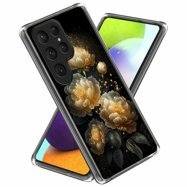 Pattern Printed maska za Samsung Galaxy S25 Ultra Golden Peony