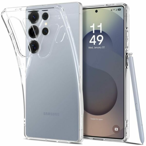 SPIGEN LIQUID CRYSTAL maska za GALAXY S25 ULTRA CRYSTAL CLEAR