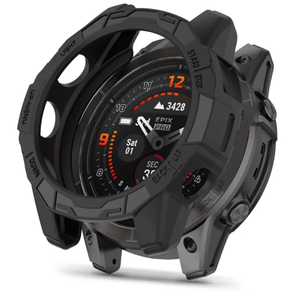 TECH-PROTECT DEFENSE AIR maska za GARMIN FENIX 7 / 7 PRO BLACK