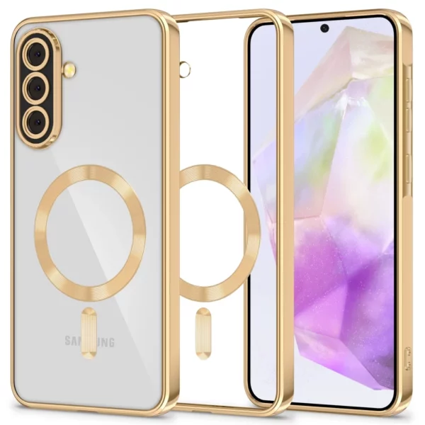 TECH-PROTECT MAGFLEX MAGSAFE maska za GALAXY A36 5G SHINY GOLD