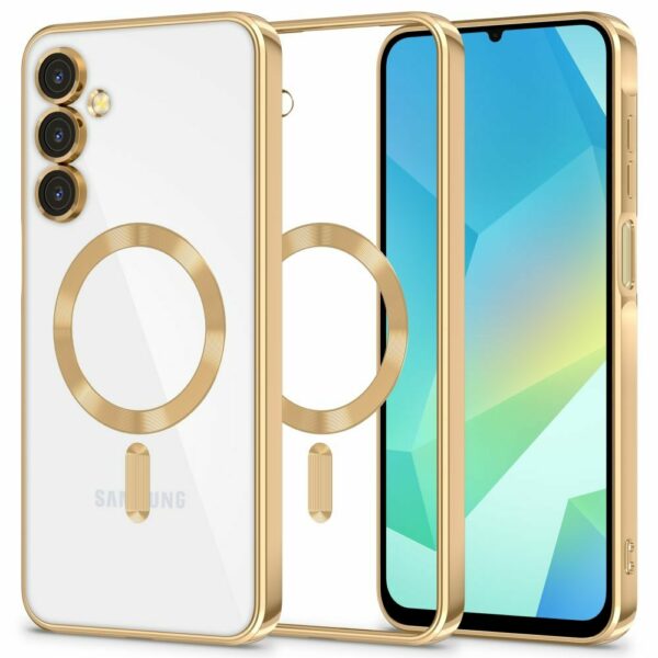 TECH-PROTECT MAGFLEX MAGSAFE maska za GALAXY A16 4G / 5G SHINY GOLD