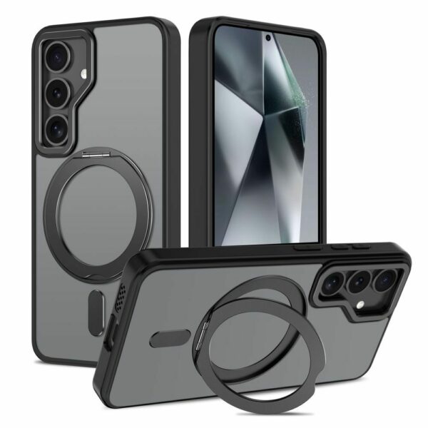 TECH-PROTECT MAGRING MAGSAFE maska za GALAXY S25 MATTE BLACK