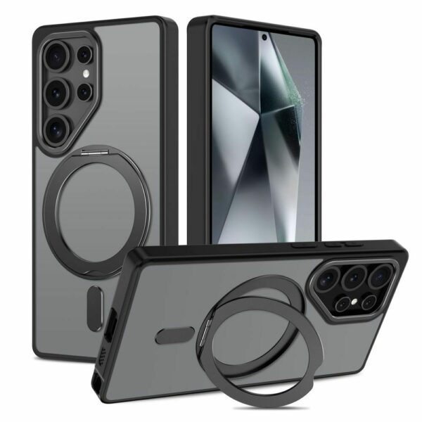 TECH-PROTECT MAGRING MAGSAFE maska za GALAXY S25 ULTRA MATTE BLACK