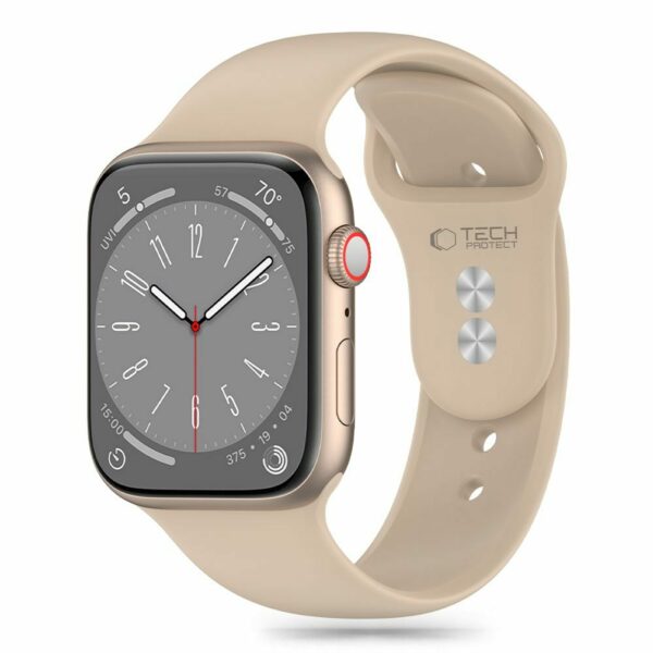 TECH-PROTECT SILICONE narukvica za APPLE WATCH 6 / 7 / 8 / 9 / 10 / SE (40 / 41 / 42 MM) WALNUT