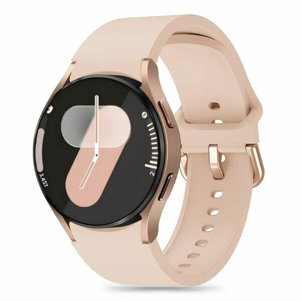 TECH-PROTECT SILICONE narukvica za SAMSUNG GALAXY WATCH 4 / 5 / 5 PRO / 6 / 7 / FE CAFFE LATTE