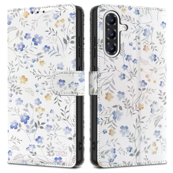 TECH-PROTECT WALLET futrola za GALAXY A36 5G SPRING FLOWERS