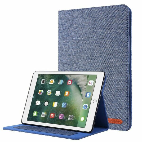 Texture futrola za iPad 9.7-inch (2018)/(2017) /iPad Air (2013)/Air 2 - Blue