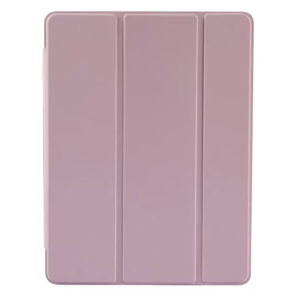 Transparent TPU + PU Leather futrola za iPad 10.2 (2020) - Pink