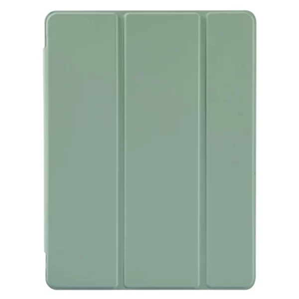 Transparent TPU + PU Leather futrola za iPad 10.2 (2020) - Light Green
