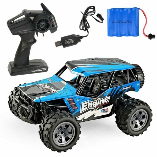 20km/h 1:20 2.4G Remote Racing RC Electric Monster Truck Off-Road autić - Blue