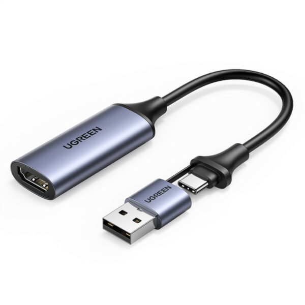 Ugreen USB 1080p HDMI na USB-C/A adapter za snimanje slike