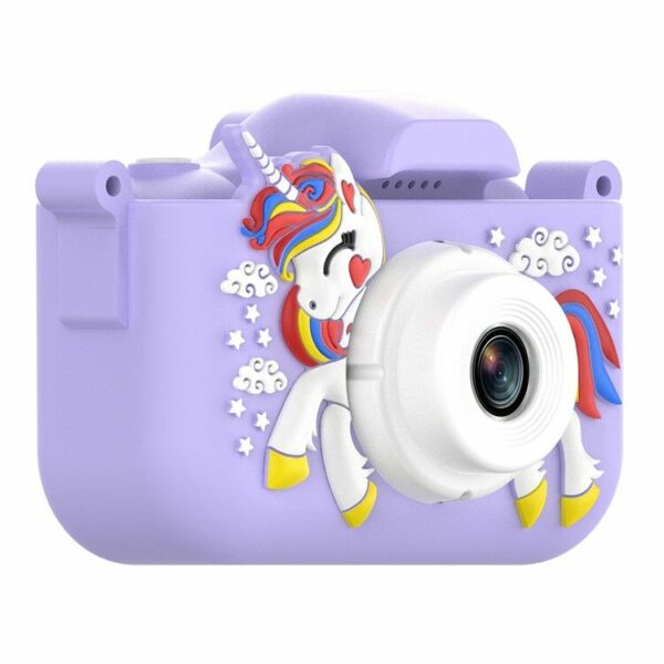 X10S 2.0" HD dječija kamera Cute Shape - Purple