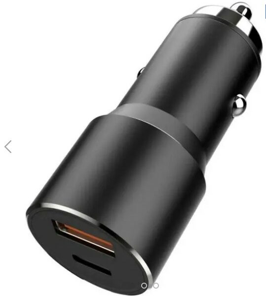 APPACS C25 QC3.0+PD metal Led Car punjač 38W 2 Port(FAST)