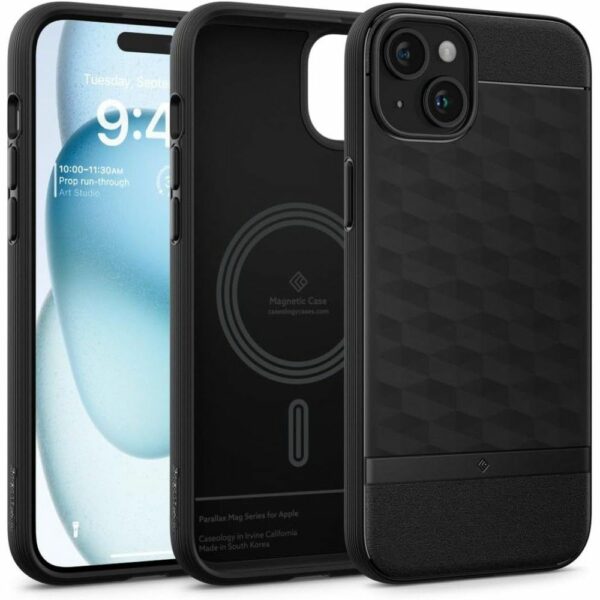 CASEOLOGY PARALLAX MAG MAGSAFE maska za IPHONE 15 MATTE BLACK
