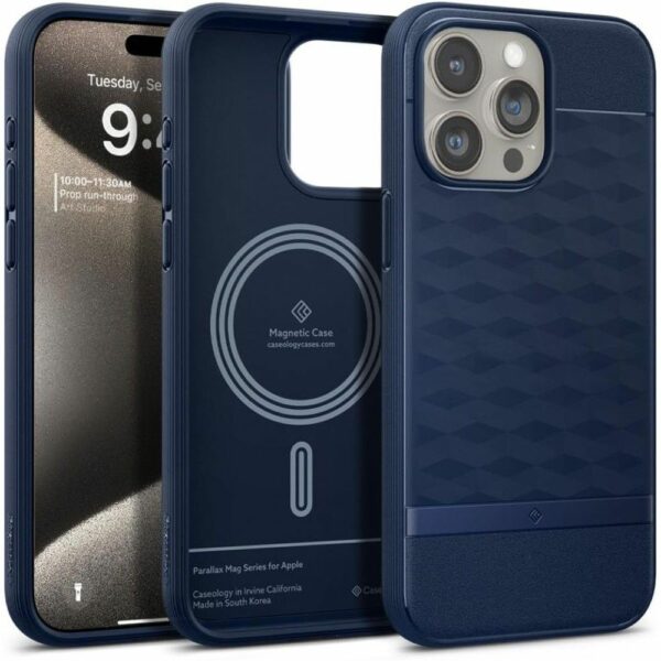 CASEOLOGY PARALLAX MAG MAGSAFE maska za IPHONE 15 PRO MAX MIDNIGHT BLUE