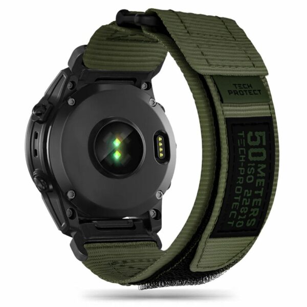 TECH-PROTECT SCOUT narukvica za GARMIN FENIX 5 / 6 / 6 PRO / 7 MILITARY GREEN