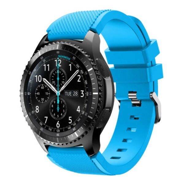 22mm silikonska narukvica za pametni sat Blue