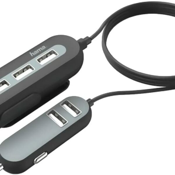 HAMA 2+3 USB POWER EXTENSION AUTO PUNJAC 10A 2M