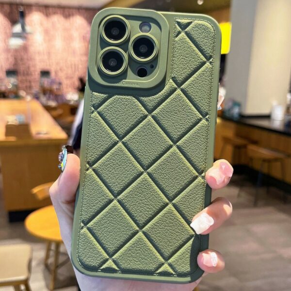 Rhombus maska za iPhone 15 Pro Max Green