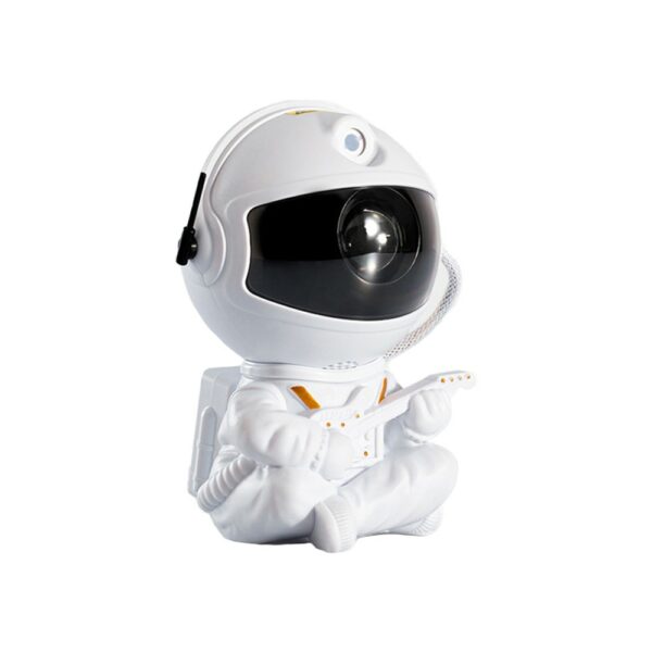 Astronaut Projector Starry Sky LED Lamp Guitar / White