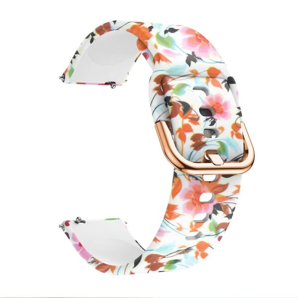 Colorful 22mm narukvica za sat Bird and Flower