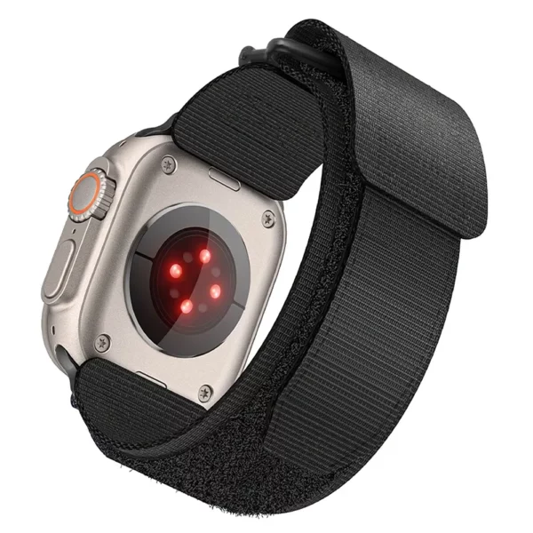 FORCELL F-DESIGN FA05 nylon narukvica za APPLE Watch 42 / 44 / 45 / 49 mm black
