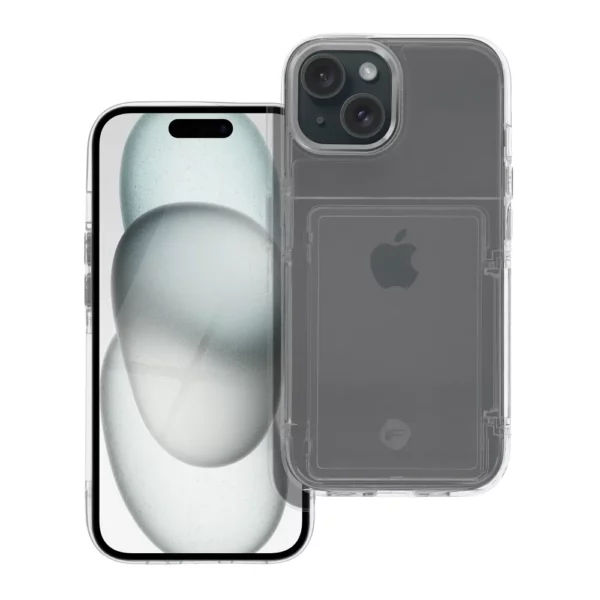 FORCELL F-PROTECT Crystal Pocket maska za IPHONE 15 transparent