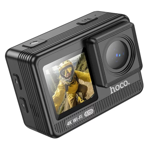 HOCO sports camera with digital displays 1,3 + 2 anti- shake IPS 4K DV102 black