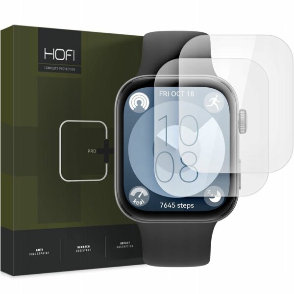 HOFI HYDROFLEX PRO+ 2-PACK folija za HUAWEI WATCH FIT 3 CLEAR