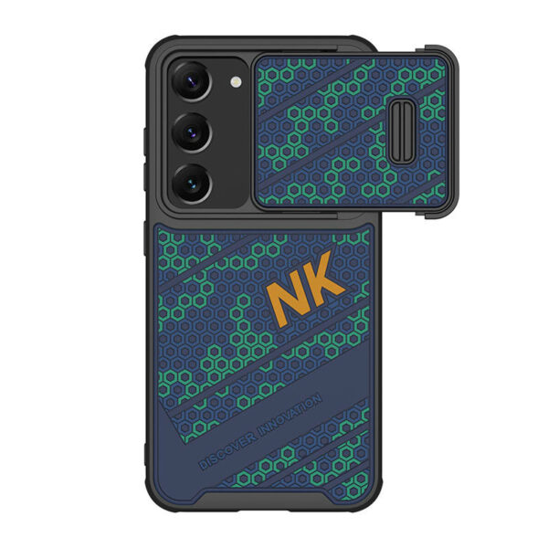 Nillkin Striker maska za Samsung Galaxy S23 (plavo-zelena)